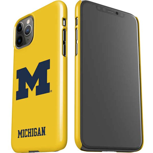 University of Michigan M Logo Yellow iPhone 11 Pro Lite Case