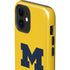 University of Michigan M Logo Yellow iPhone 12 Mini Impact Case