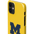 University of Michigan M Logo Yellow iPhone 12 Mini Lite Case