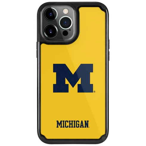 University of Michigan M Logo Yellow iPhone Cases