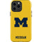 University of Michigan M Logo Yellow iPhone 13 Pro Max Impact Case