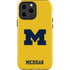 University of Michigan M Logo Yellow iPhone 13 Pro Max Impact Case