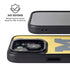 University of Michigan M Logo Yellow iPhone 14 Plus Kickstand Case