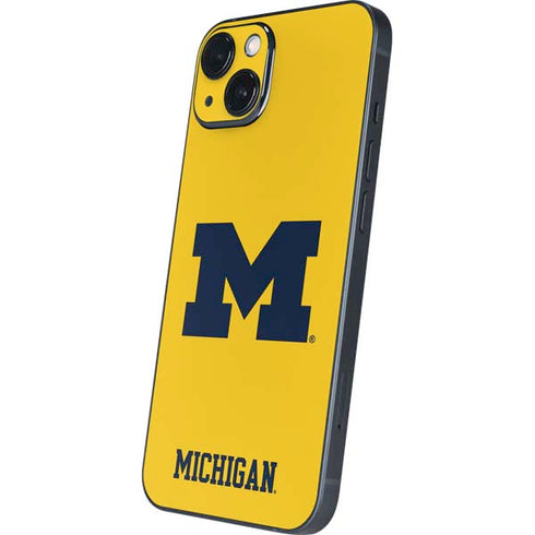 University of Michigan M Logo Yellow iPhone Skins