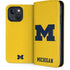 University of Michigan M Logo Yellow iPhone 15 Folio Case