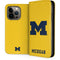University of Michigan M Logo Yellow iPhone 15 Pro Folio Case