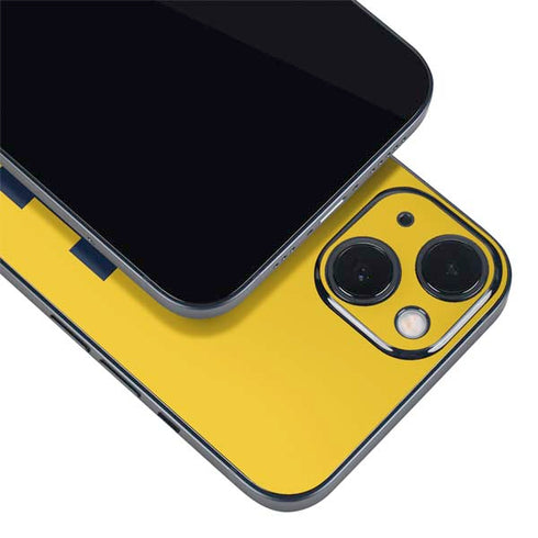 University of Michigan M Logo Yellow iPhone 15 Skin