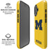 University of Michigan M Logo Yellow iPhone 16 Magsafe Impact Case
