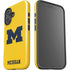University of Michigan M Logo Yellow iPhone 16 Plus Impact Case