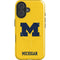 University of Michigan M Logo Yellow iPhone 16 Plus Magsafe Impact Case