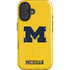 University of Michigan M Logo Yellow iPhone 16 Plus Magsafe Impact Case
