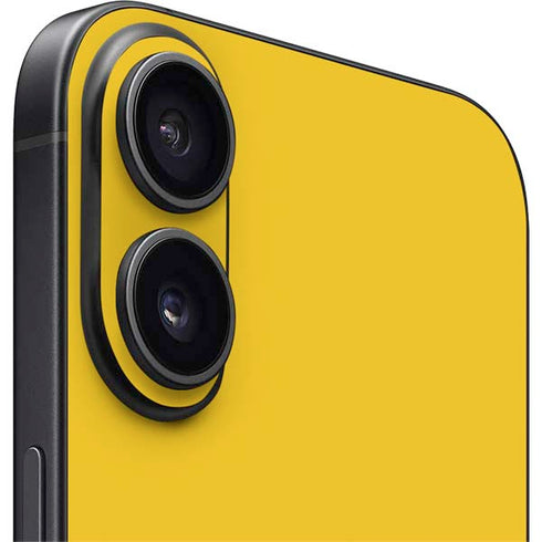 University of Michigan M Logo Yellow iPhone 16 Plus Skin