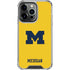 University of Michigan M Logo Yellow iPhone 16 Pro Clear Case