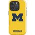 University of Michigan M Logo Yellow iPhone 16 Pro Impact Case