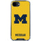 University of Michigan M Logo Yellow iPhone 16e Clear Case