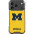 University of Michigan M Logo Yellow iPhone 17 Pro Clear Case