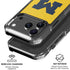 University of Michigan M Logo Yellow iPhone 17 Pro Clear Case