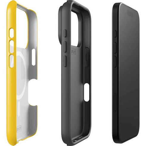 University of Michigan M Logo Yellow iPhone 17 Pro Magsafe Impact Case