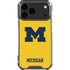 University of Michigan M Logo Yellow iPhone 17 Pro Max Clear Case