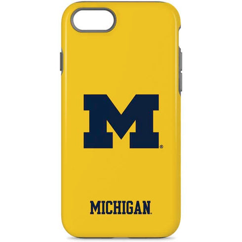 University of Michigan M Logo Yellow iPhone Cases
