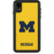 University of Michigan M Logo Yellow iPhone XR Waterproof Case