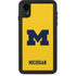 University of Michigan M Logo Yellow iPhone XR Waterproof Case