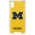 University of Michigan M Logo Yellow iPhone XS Clear Case