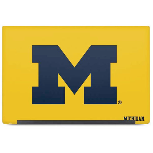 University of Michigan M Logo Yellow Dell Latitude Skin