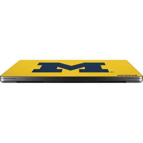 University of Michigan M Logo Yellow Apple MacBook Pro 14-inch Skin