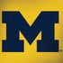 University of Michigan M Logo Yellow MacBook Skins