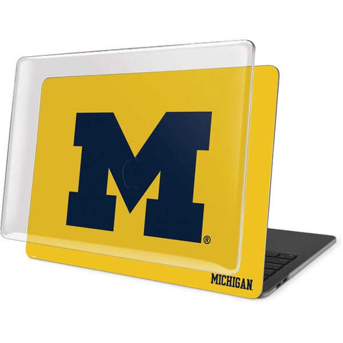 University of Michigan M Logo Yellow MacBook Pro 16in (2019-20) Case plus Skin