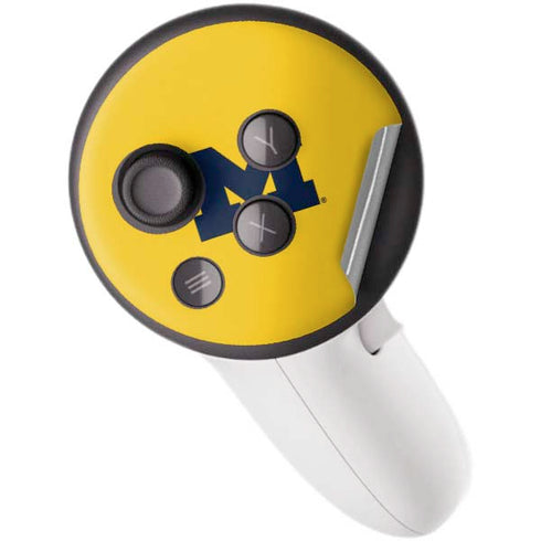 University of Michigan M Logo Yellow Meta Quest 3S Skin