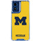 University of Michigan M Logo Yellow Moto G 5G (2024) Clear Case