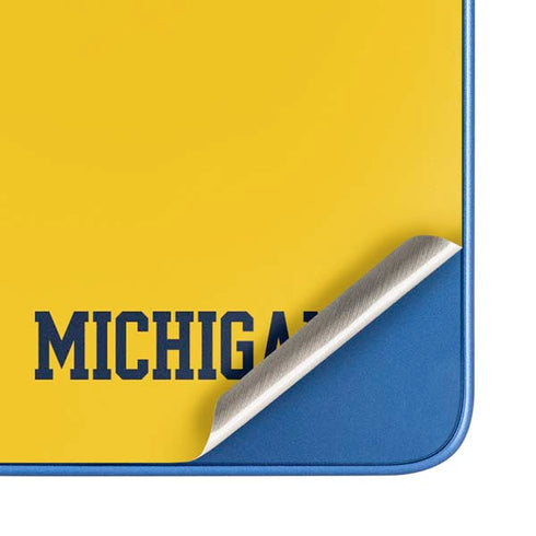 University of Michigan M Logo Yellow Moto G Play 4G (2024) Skin