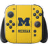 University of Michigan M Logo Yellow Nintendo Switch 2 (2025) with Joy-Con Skin