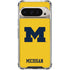 University of Michigan M Logo Yellow Pixel 9/9 Pro Clear Case