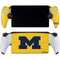 University of Michigan M Logo Yellow PlayStation Portal Remote Player Skin