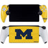 University of Michigan M Logo Yellow PlayStation Portal Remote Player Skin