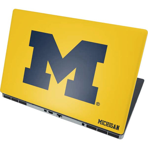 University of Michigan M Logo Yellow Dell Precision Skin