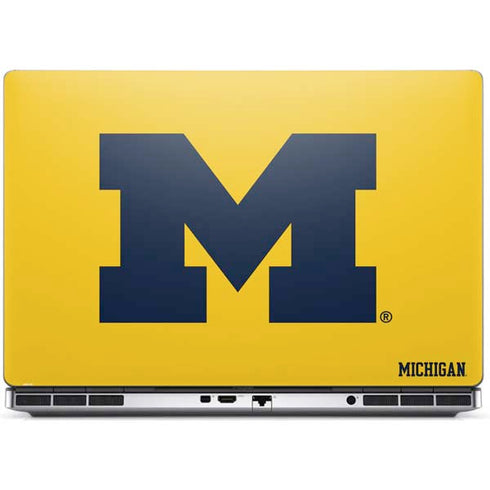 University of Michigan M Logo Yellow Dell Precision Skin