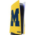 University of Michigan M Logo Yellow PlayStation PS5 Skins