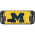 University of Michigan M Logo Yellow Steam Deck Handheld Gaming Computer OLED Skin