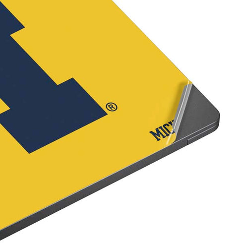 University of Michigan M Logo Yellow Surface Laptop 7 15in Skin