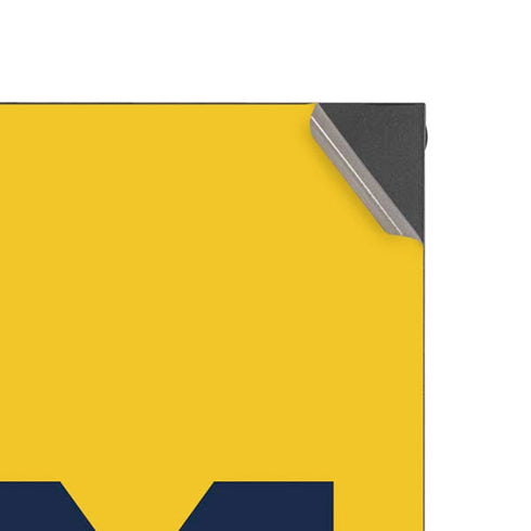 University of Michigan M Logo Yellow XBox Series X Digital Edition Console Skin