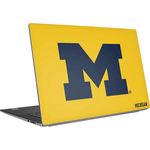 University of Michigan M Logo Yellow Dell XPS Skin