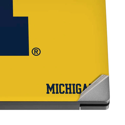University of Michigan M Logo Yellow Dell XPS Skin