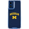 University of Michigan M Moto G 5G (2024) Clear Case