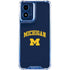 University of Michigan M Moto G 5G (2024) Clear Case