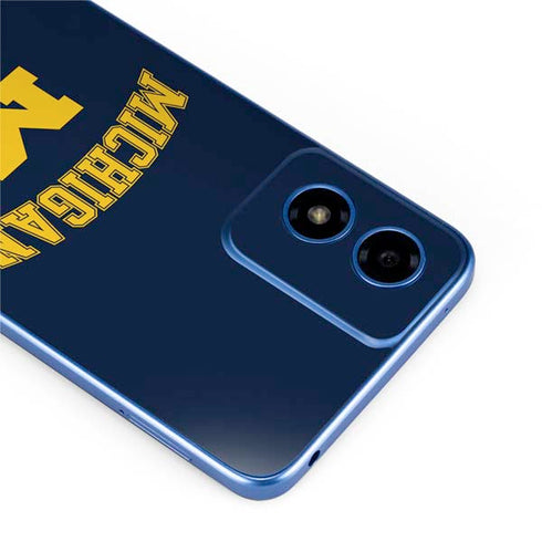 University of Michigan M Moto G Play 4G (2024) Skin