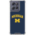 University of Michigan M Moto G Play 5G (2025) Clear Case